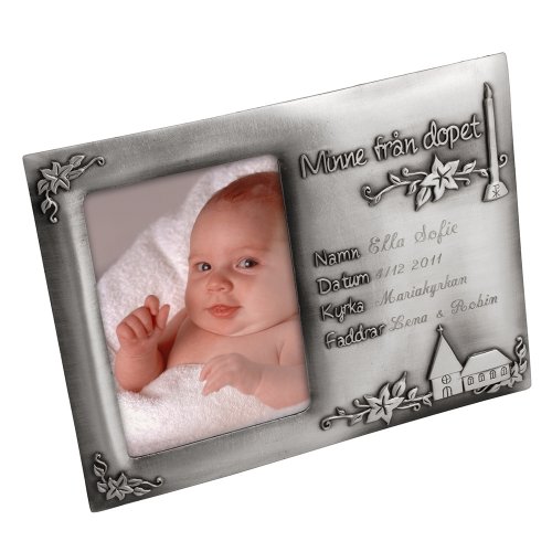 Fotoram Dopminne Tennfinish 18x13,5 cm i tenn – bild 2