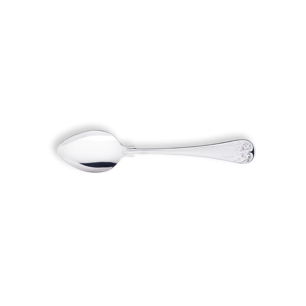 Gammal Fransk Kaffesked Nysilver