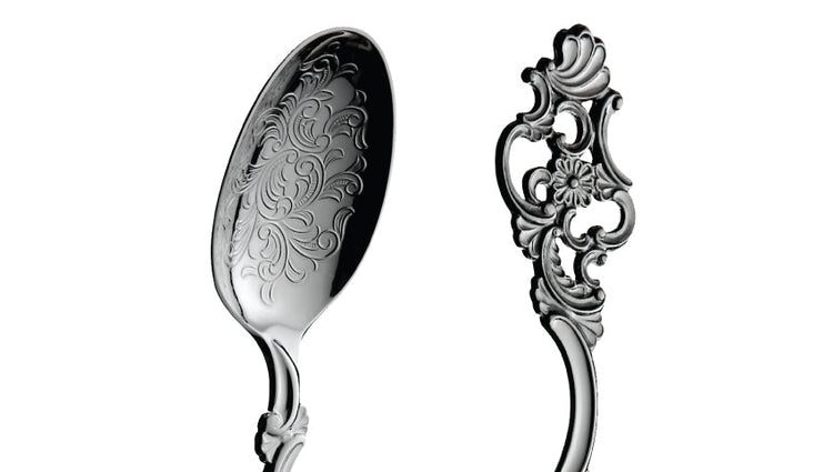 Oldemor silverbestick i äkta silver – Th Marthinsen