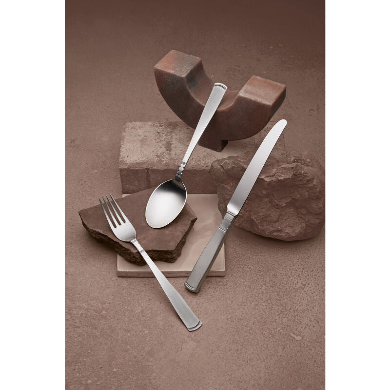 Rosenholm silverbestick med matt finish – funktionalistisk design i äkta silver