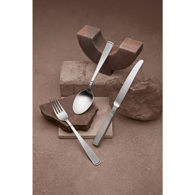 Rosenholm silverbestick med matt finish – funktionalistisk design i äkta silver
