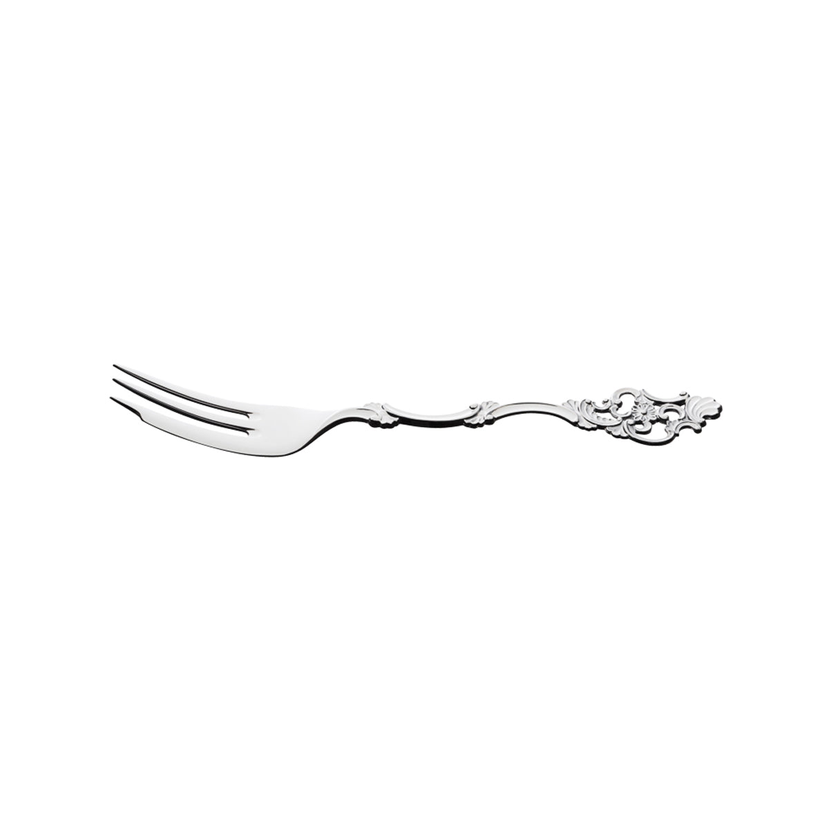 Oldemor Bakelsegaffel i silver 14,4 cm