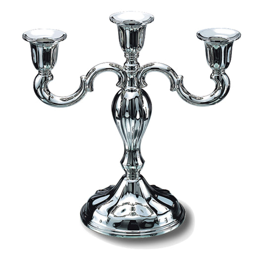 Silverljusstake Kandelaber Klassisk H 24,8 cm 5-armad i äkta silver