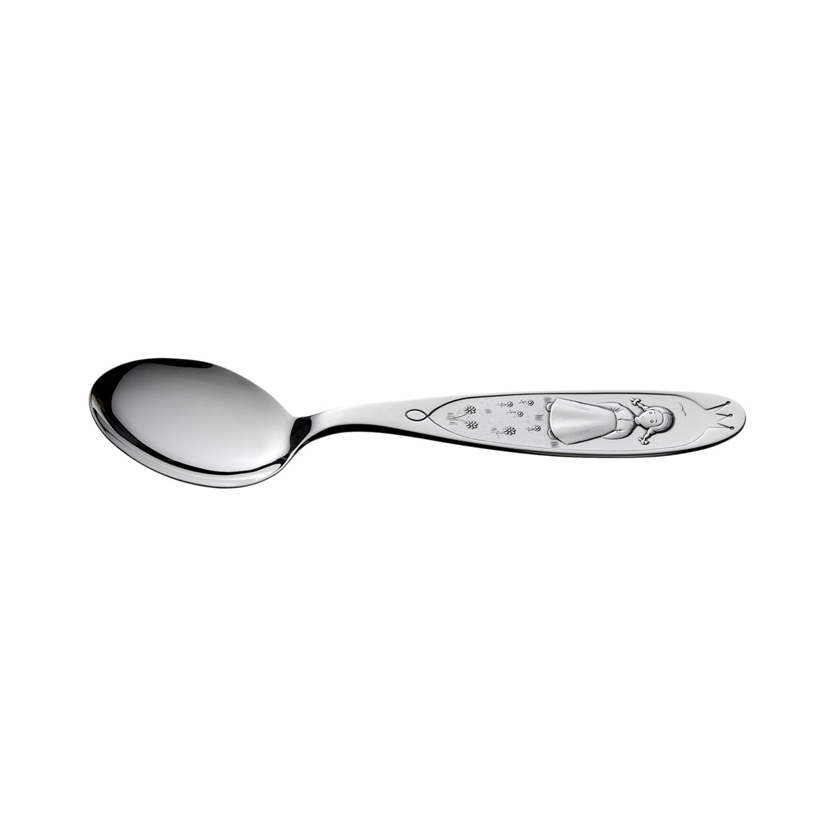 Dopsked min lilla Prinsessa i silver 14 cm