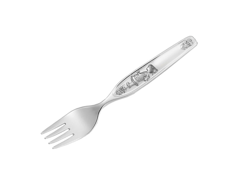 Barnbestick Greta 2 del Nysilver i rostfritt stål 14,5 cm – bild 3