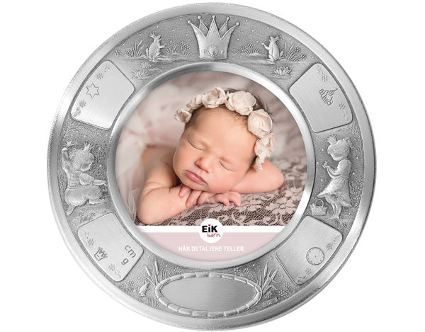 Fotoram Prinsessa i tenn 18 cm
