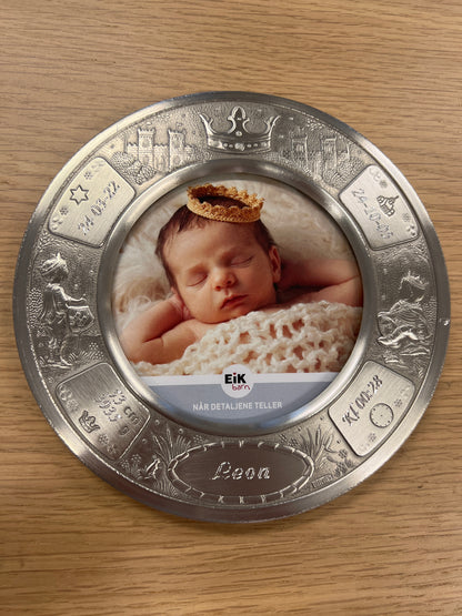 Fotoram Prins i tenn 18 cm – bild 2