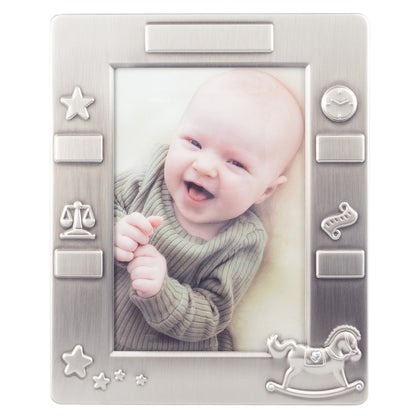 Fotoram Gunghäst 15X18 cm tennfinish i tenn 18 cm – bild 2