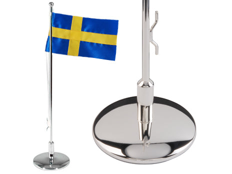Flaggstång Nysilver 33 cm