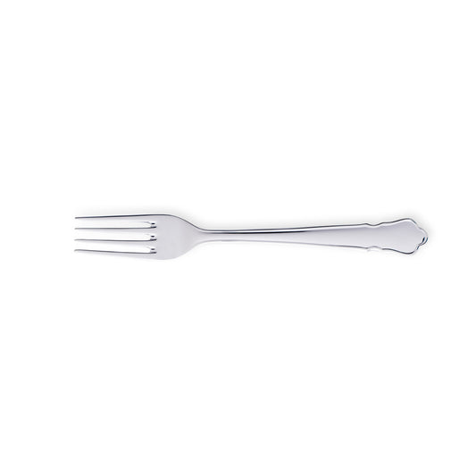 Bordsgaffel Chippendale Matgaffel Äkta Silver