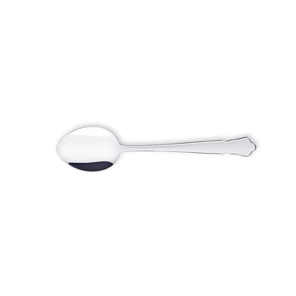 Chippendale Efterrättssked Äkta Silver