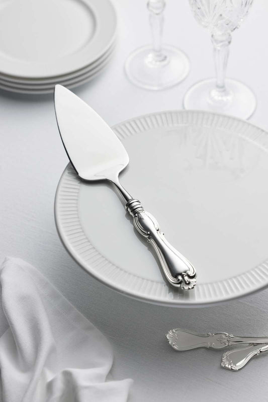 Olga Tårtspade Äkta Silver, rostfritt blad – bild 2