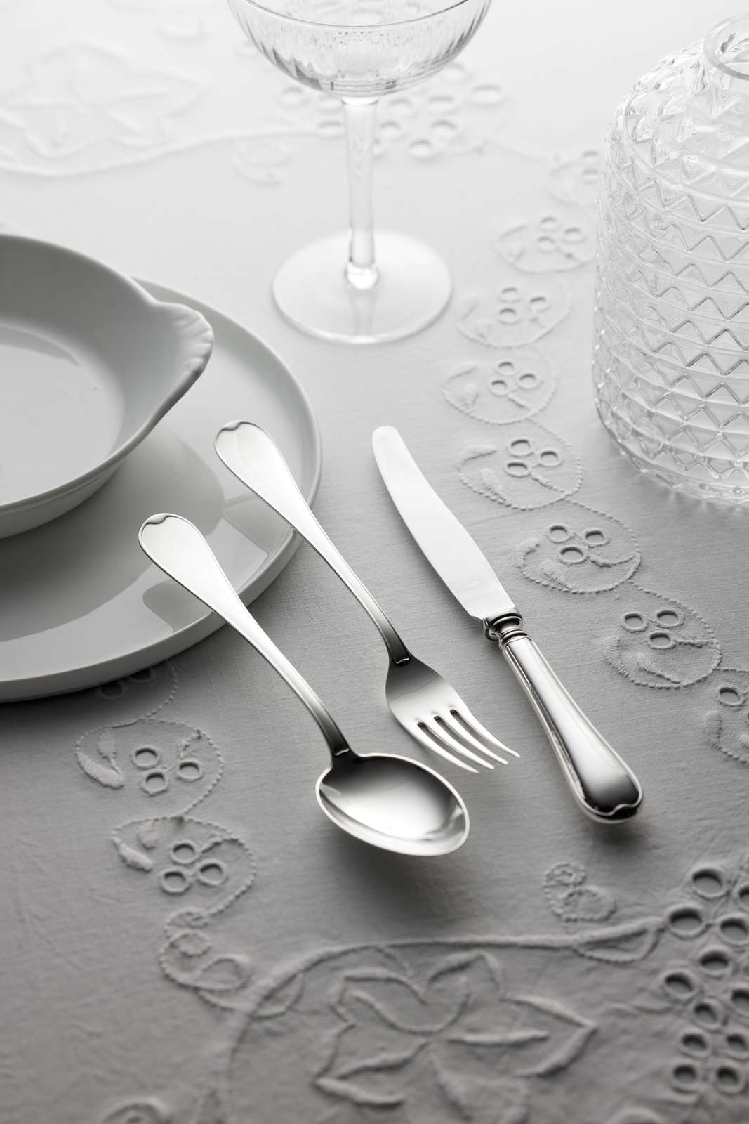 Svensk Bordsgaffel i äkta silver – bild 2