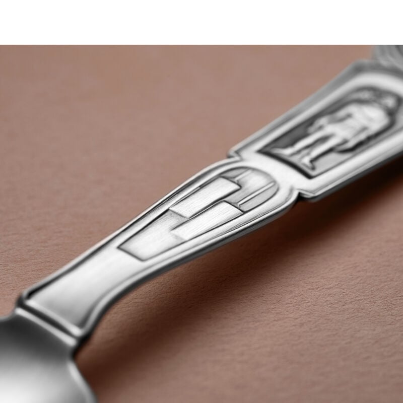 Dopsked Prins inkl gravyr i äkta silver 14,5 cm – bild 9