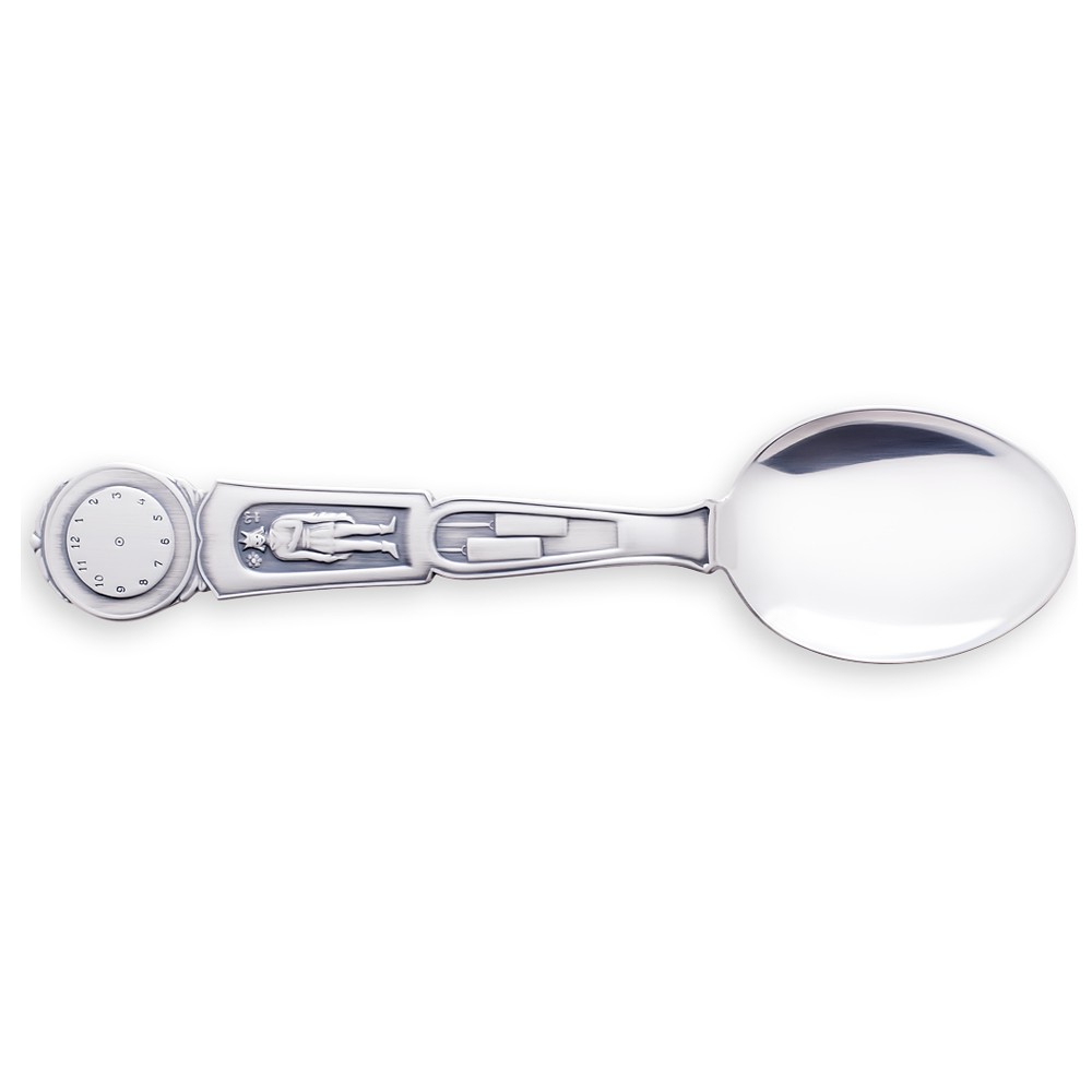 Dopsked Prins inkl gravyr i äkta silver 14,5 cm