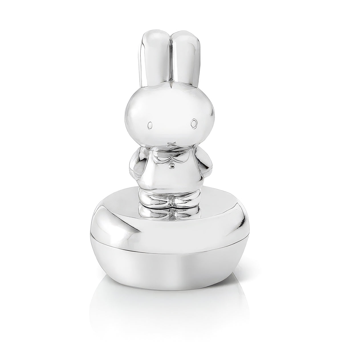 Tand och hårlocksdosa Miffy stående, 6x3,5cm